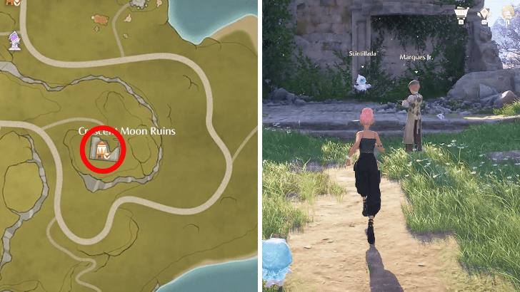 Infinity Nikki For the Holy Sword! Quest Location