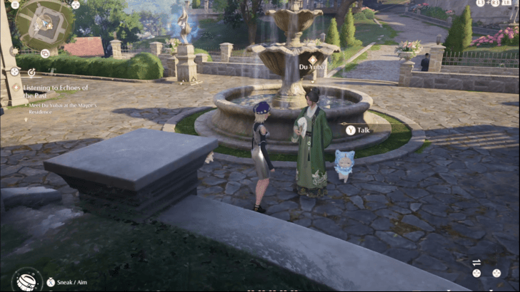 Infinity Nikki Meet Du Yubai at the Mayor