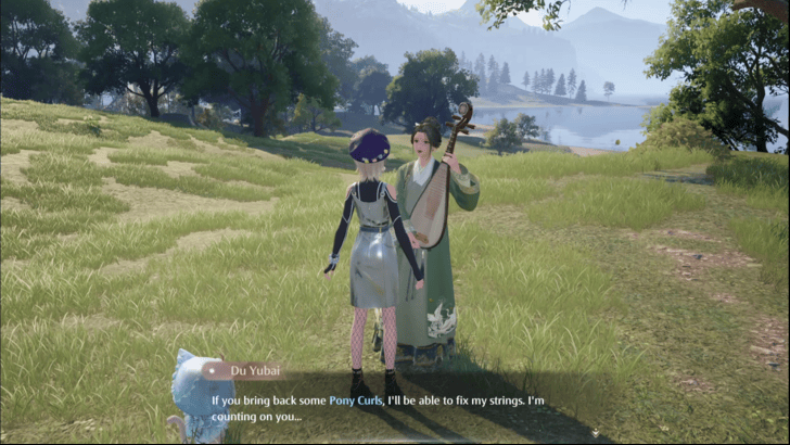 Infinity Nikki Give the Pony Curls to Du Yubai