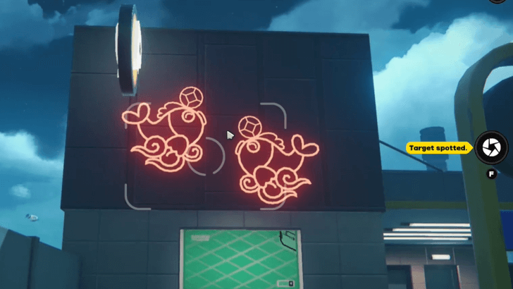 Quest 6 - Take a Picture of the Neon Lights in the Parking Lot