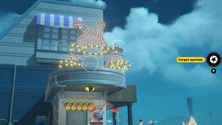 Quest 6 - Take a Picture of the New Year Lights on the Newsstand