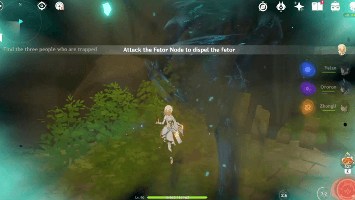 Genshin - Attack the Fetor Node