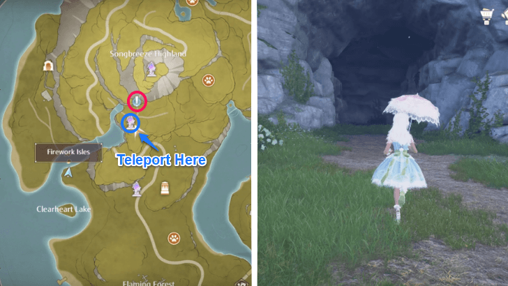 Infinity Nikki Find Fragrance Budding Medley Quest Location