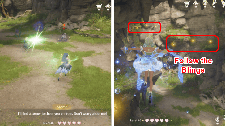 Infinity Nikki Find Fragrance Budding Medley Follow the Bling Trail