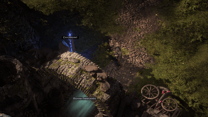 Ogham Farmlands Entrance