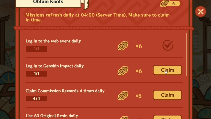 Genshin - Knots