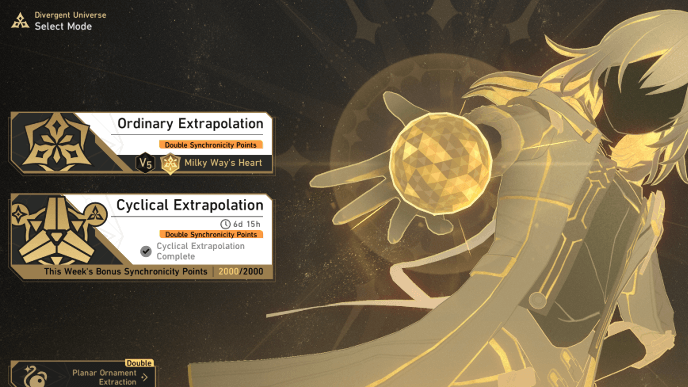 Honkai Star Rail - How to Get Divergent Universe Titles - Clear Ordinary Extrapolation Difficulties