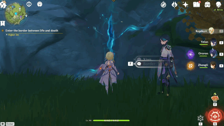 Enter the Border Between Life and Death