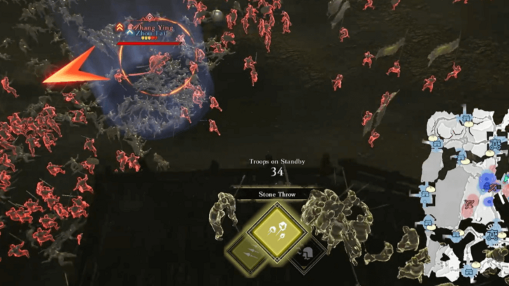 Dynasty Warriors Origins - Dramatic Success for Stone Throw