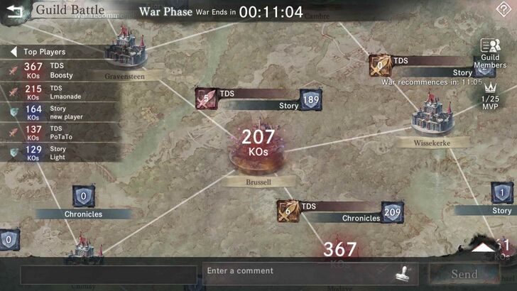 Guild Battle - MementoMori