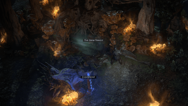 The Grim Tangle Entrance