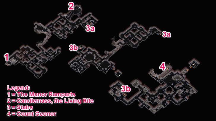 Ogham Manor Map Layout