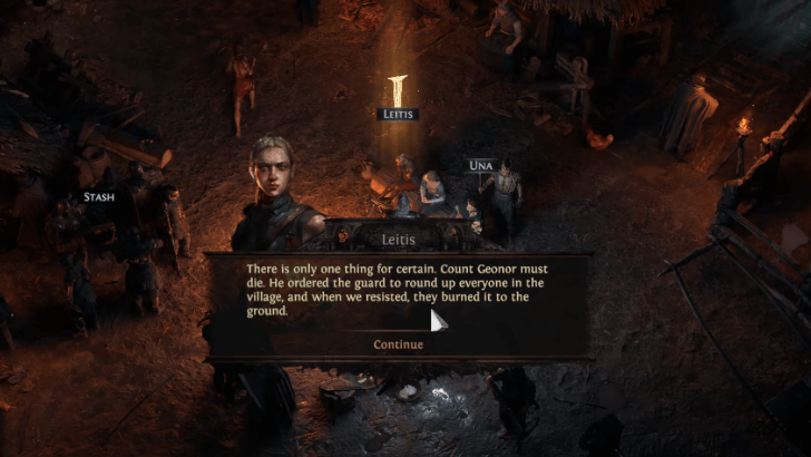 Leitis Clearfell Encampment