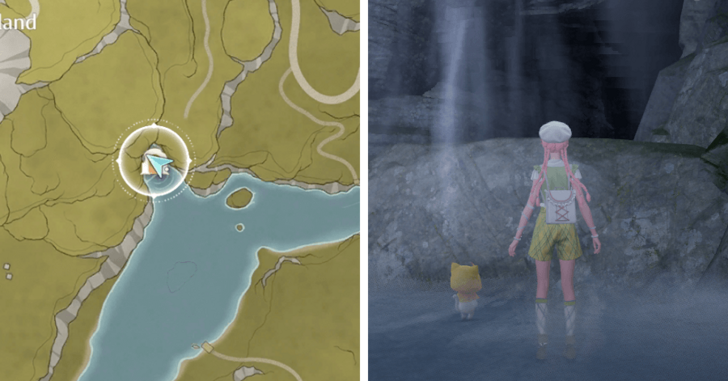 Waterfall Cavern Location