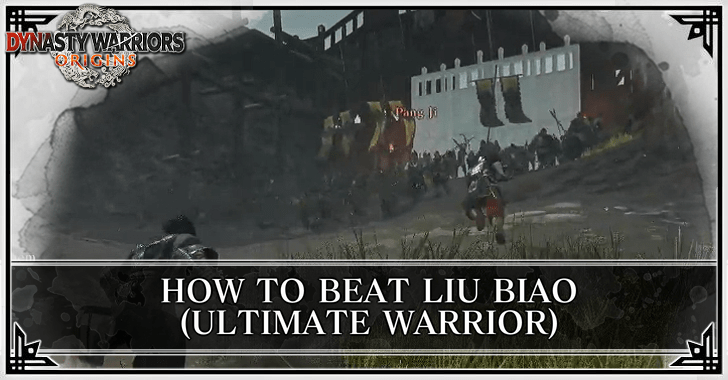 Dynasty Warriors Origins - How to Beat Liu Biao