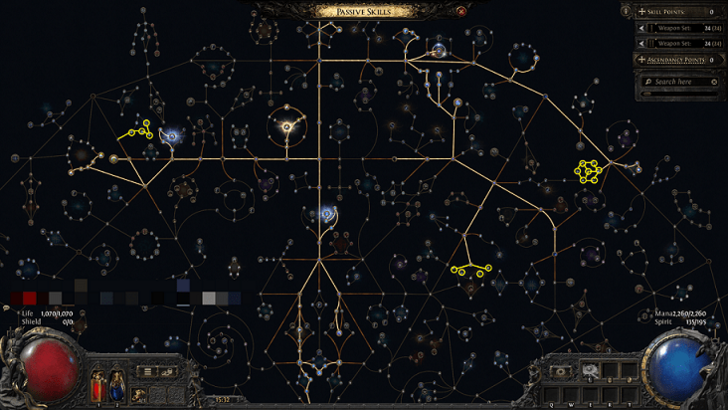 Path of Exile 2 (PoE2) - Full CW Tree