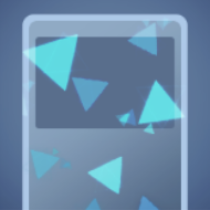 Pokemon TCG Pocket - Mini Triangles: Blue Cosmetic Flair