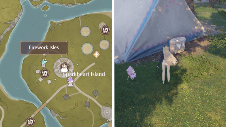 Treasure Chest Firework Isles 08