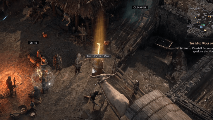 The Hooded One Clearfell Encampment