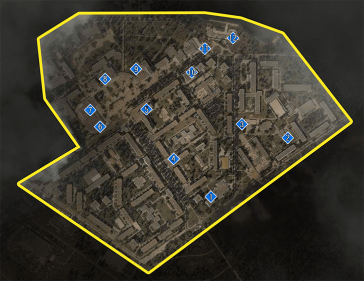 Prypiat Region Stashes