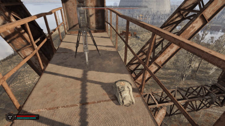 Stash On Top of Crane Cooling Towers