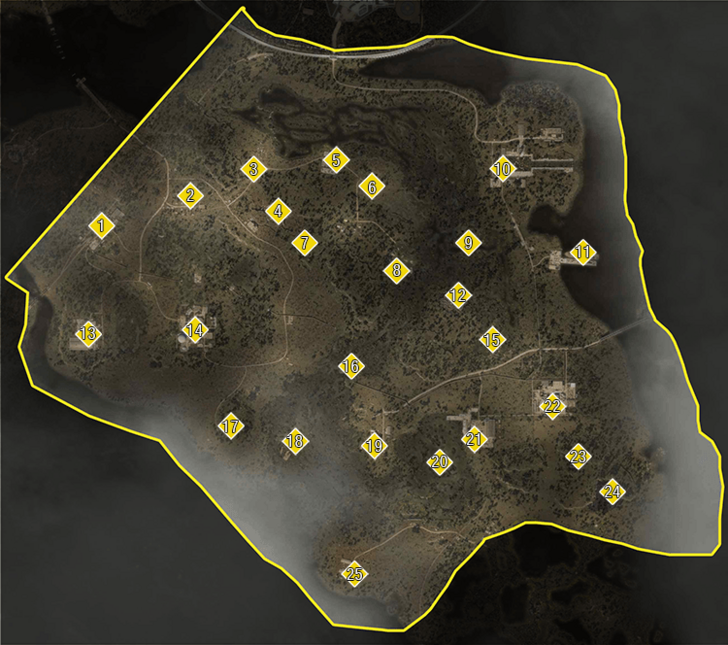 Zaton Region - Points of Interest