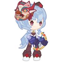 Gold-Eyed Celadon Mare - Ganyu