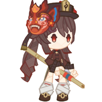 Lone Butterfly of the Crimson Flame - Hu Tao