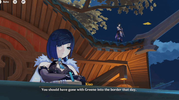 Xiao and Yelan at Wangshu Inn