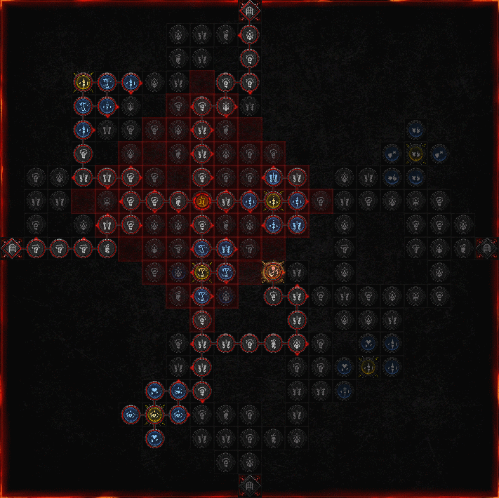 Diablo 4 - S7 HOTA Earthquake Blood Rage Board Territorial