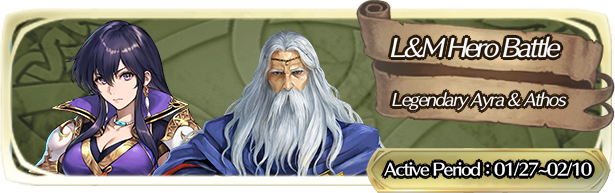 Legendary & Mythic Hero Battle: Ayra & Athos Banner
