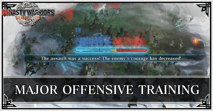 Dynasty Warriors Origins - How to Complete Major Offensive Training Banner