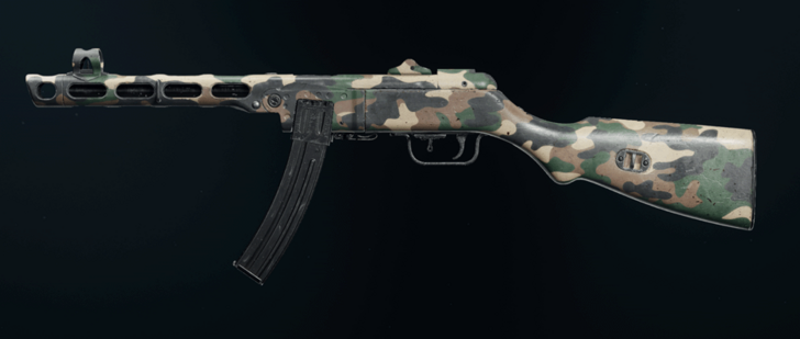 Black Ops 6 - Woodland PPSh-41 Camo