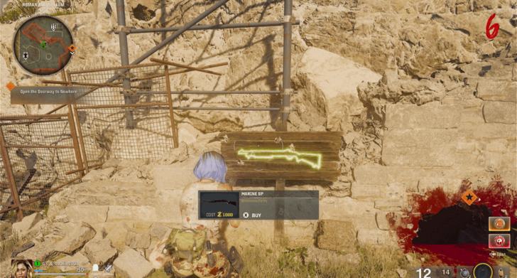 BO6 The Tomb Map Marine SP View