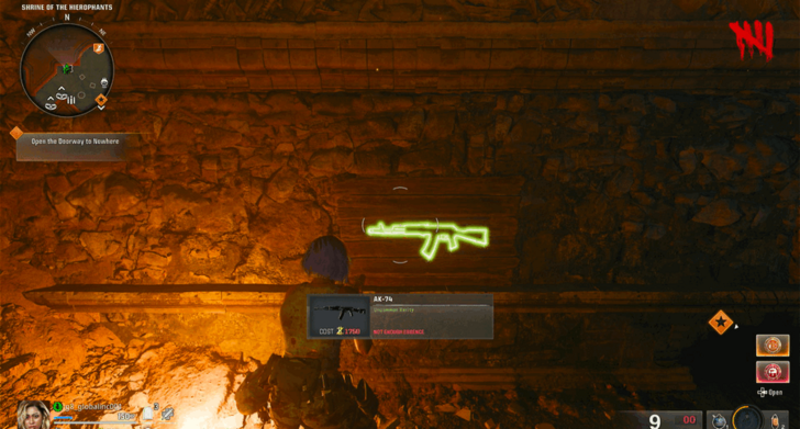 BO6 The Tomb AK-74 View