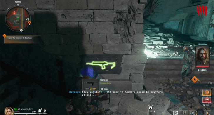 BO6 The Tomb Tanto .22 View