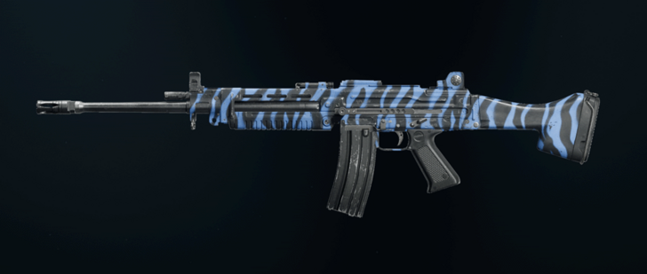 Black Ops 6 - Blue Tiger Feng 82 Camo