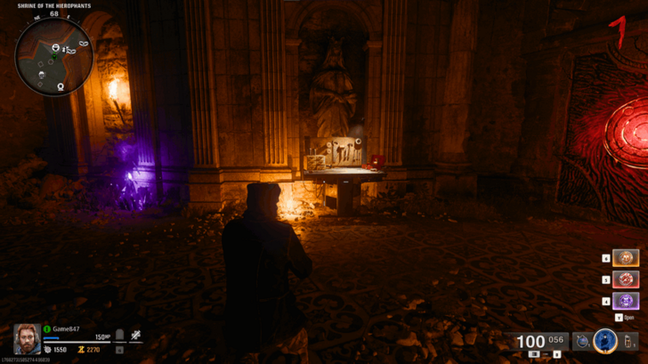 Terminus Crafting Table Location