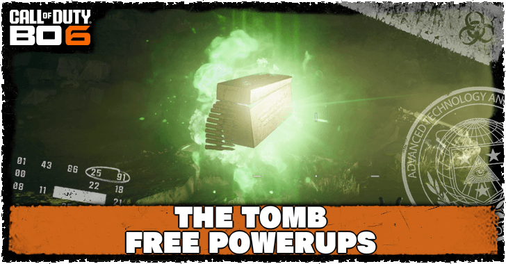 Black Ops 6 - The Tomb Free Powerup Locations