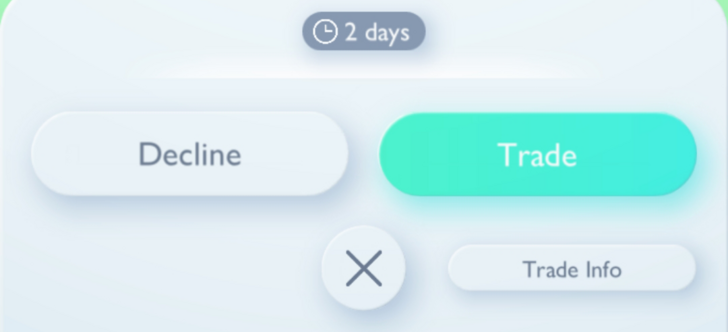 Trade or Decline Card