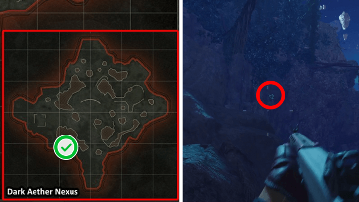 The Tomb - Double Points Split Image Location