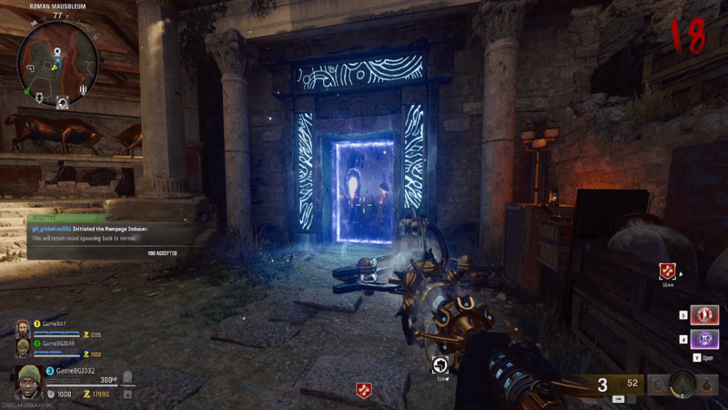 Entering the Teleporter