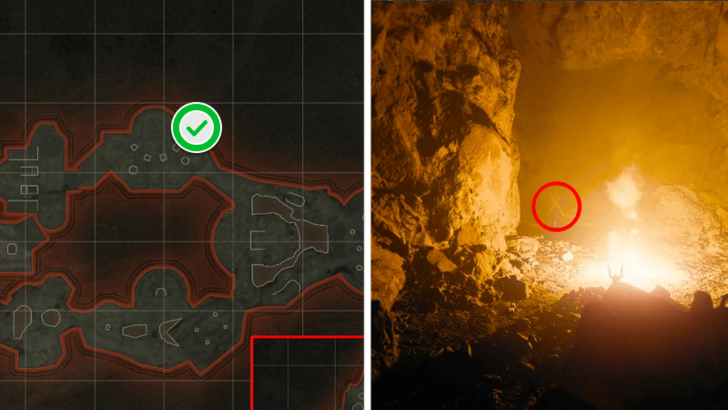 The Tomb - Full Power Split Image Location