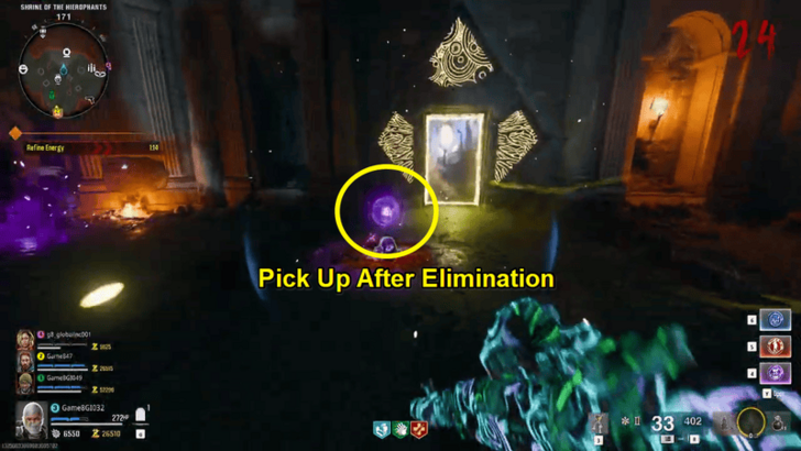 Kill Parasites and Pick Up Orbs