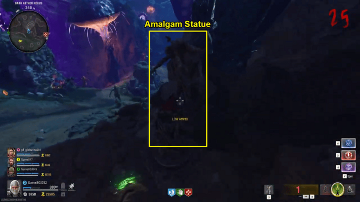 Activate the Amalgam Statue (Dark Aether)