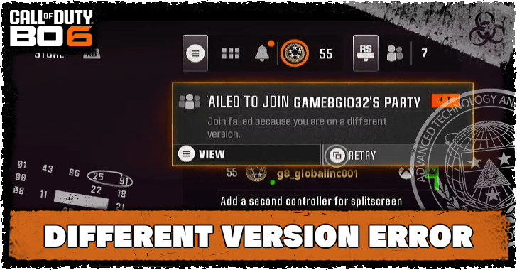 Different Version Error