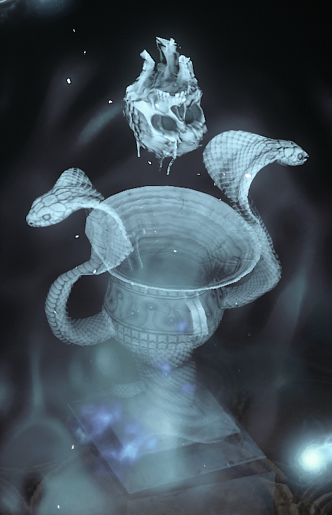 Cup of Serpents Headstone