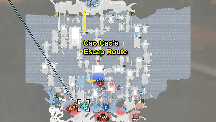 Battle of Chibi - Wei Cover Cao Cao