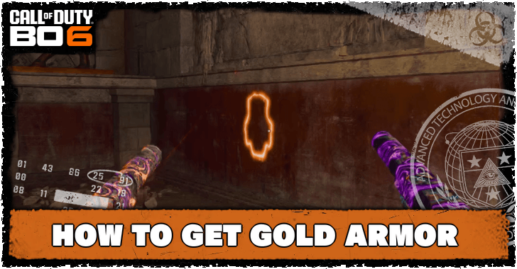 Black Ops 6 Gold Armor Easter Egg