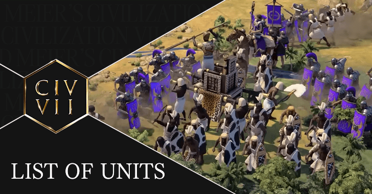 Civ 7 List of Units